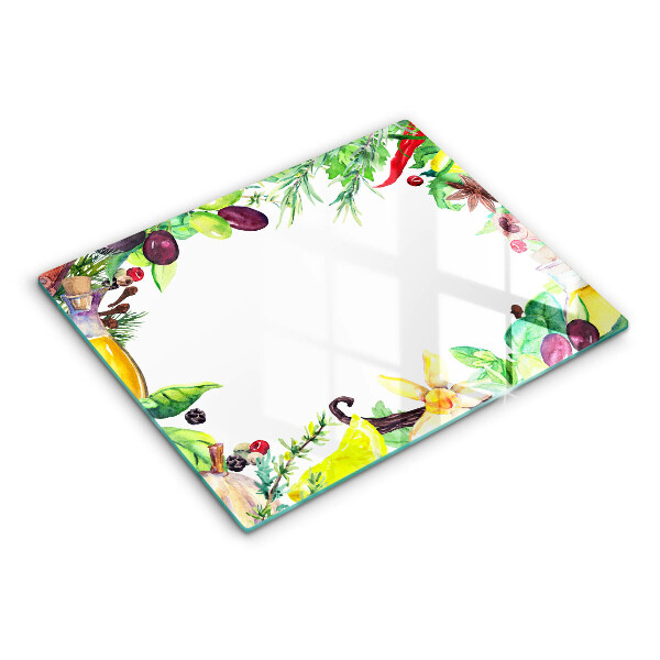 Protection plaque induction Nourriture peinte