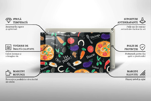 Protection plaque induction Illustration de la nourriture