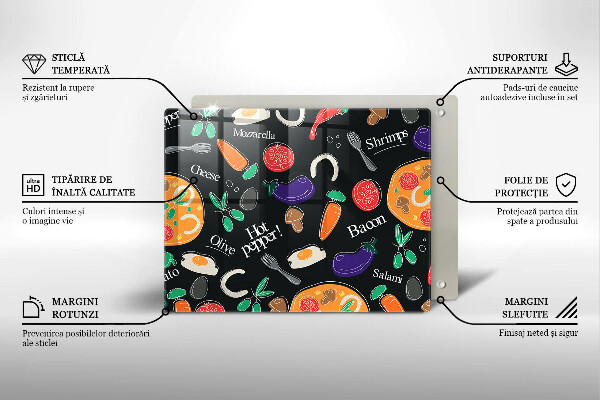 Protection plaque induction Illustration de la nourriture