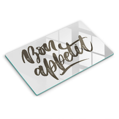 Protection plaque induction Inscripción de Bon Appetit