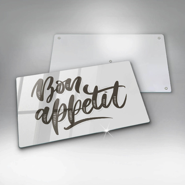Protection plaque induction Inscripción de Bon Appetit