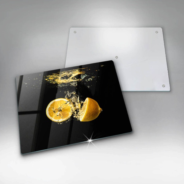 Protection plaque induction Fruits de citron juteux