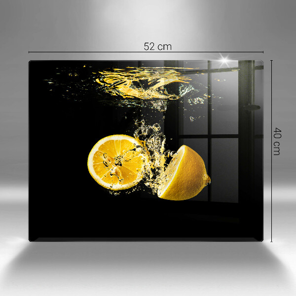 Protection plaque induction Fruits de citron juteux