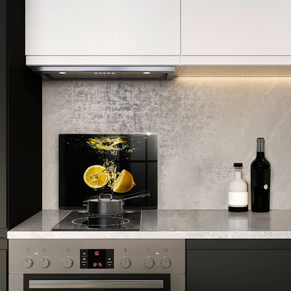 Protection plaque induction Fruits de citron juteux