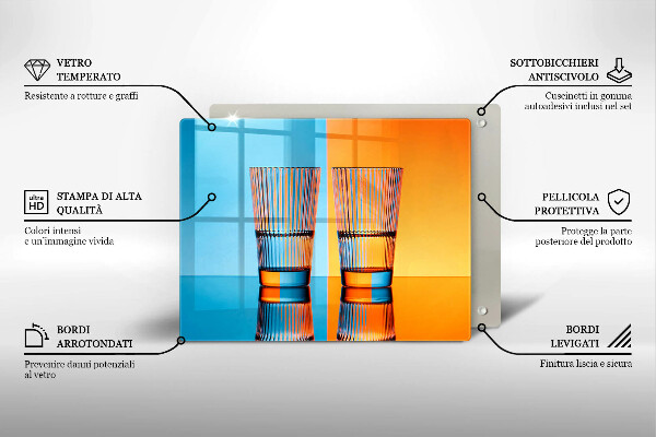 Protection plaque induction Deux verres d'eau