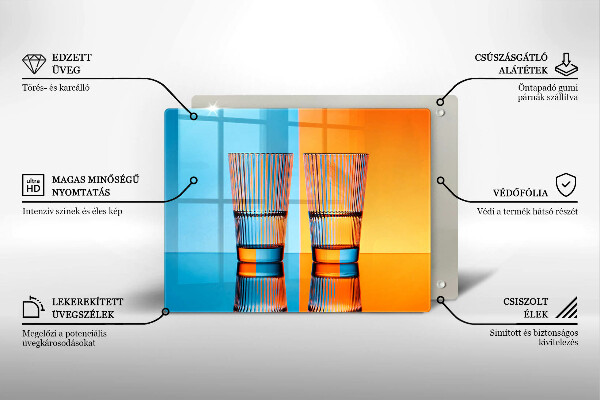 Protection plaque induction Deux verres d'eau
