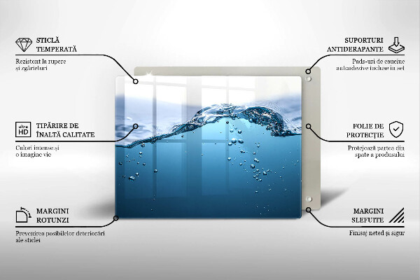 Protection plaque induction L'eau bleue