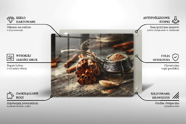 Protection plaque induction Gousses de vanille