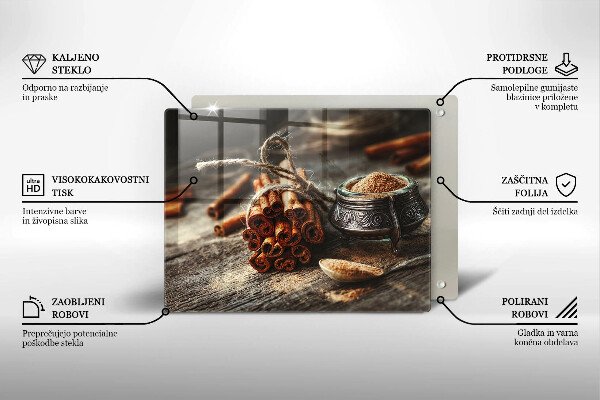 Protection plaque induction Gousses de vanille