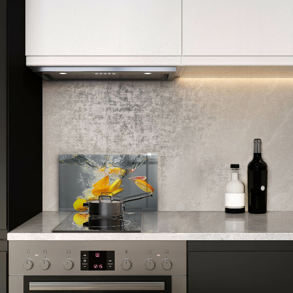 Protection plaque induction Citrons dans l'eau