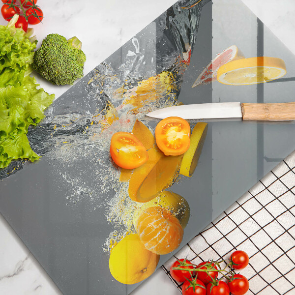 Protection plaque induction Citrons dans l'eau