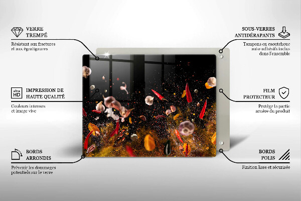 Protection plaque induction Épices piquantes