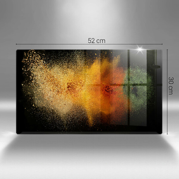 Protection plaque induction Épices colorées