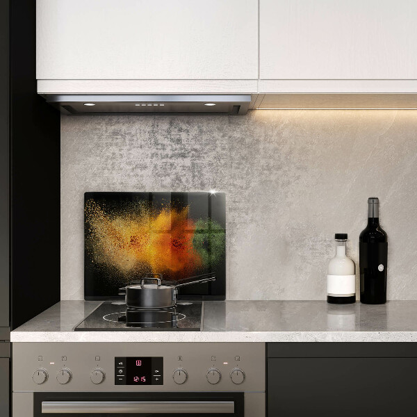 Protection plaque induction Épices colorées