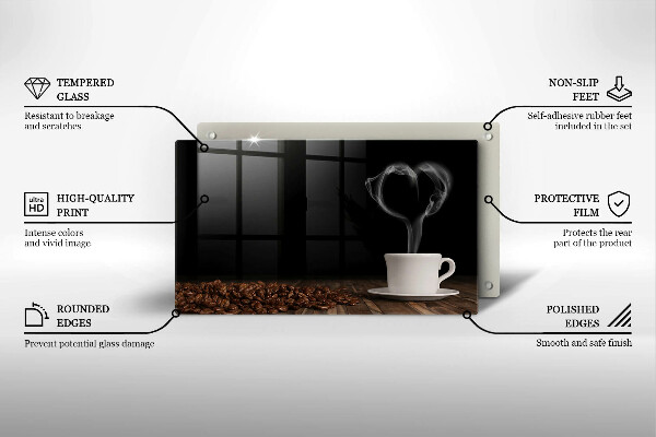 Protection plaque induction Coeur de tasse à café