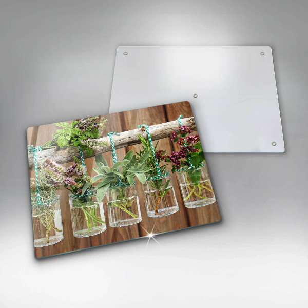 Protection plaque induction Plantes aromatiques vintage