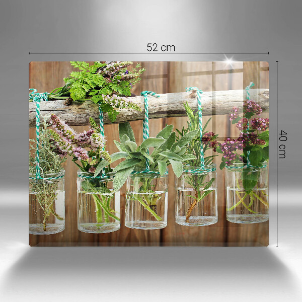 Protection plaque induction Plantes aromatiques vintage