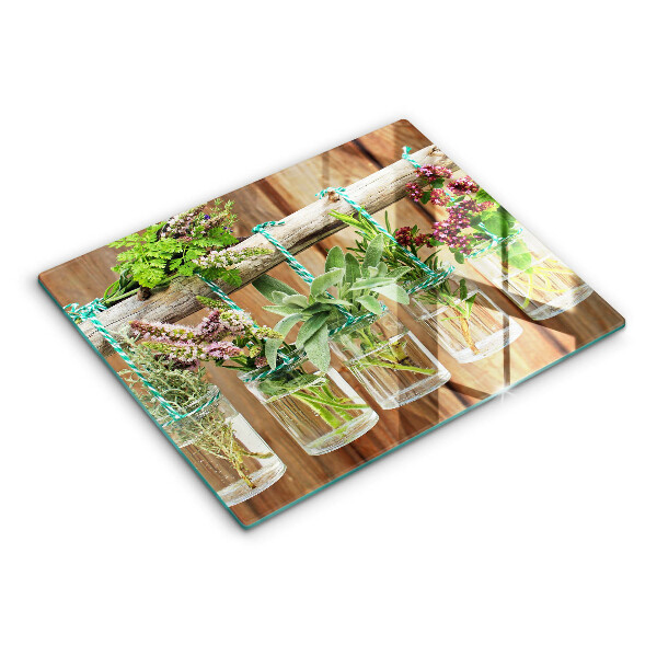 Protection plaque induction Plantes aromatiques vintage