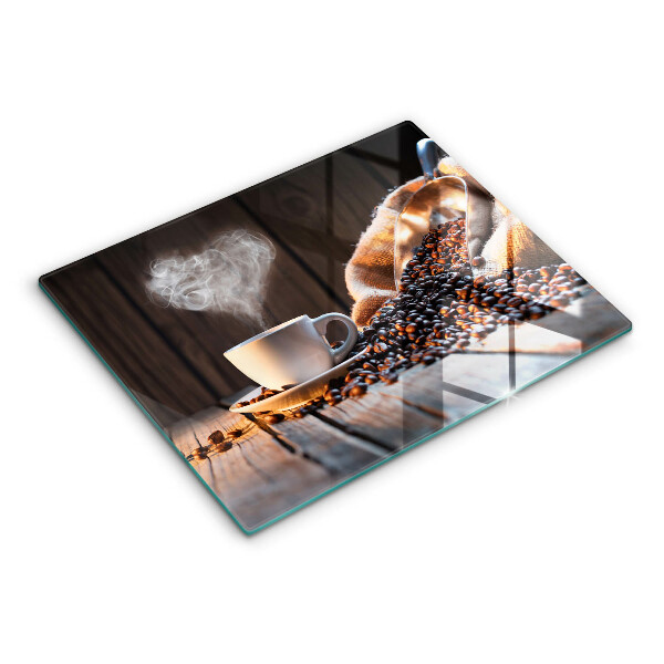 Protection plaque induction Tasse à café et coeur