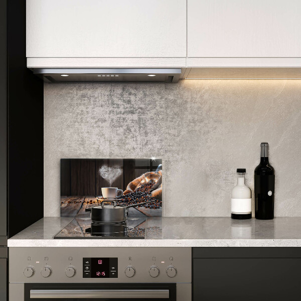 Protection plaque induction Tasse à café et coeur