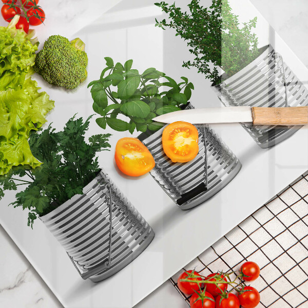 Protection plaque induction Pots de plantes aromatiques