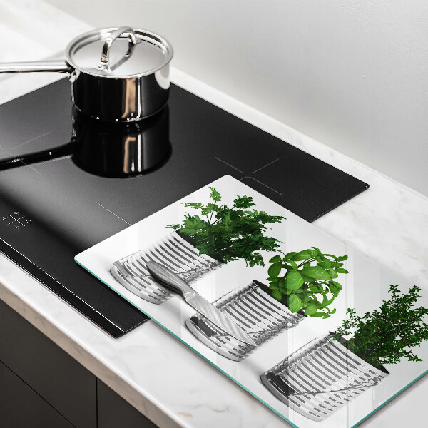 Protection plaque induction Pots de plantes aromatiques