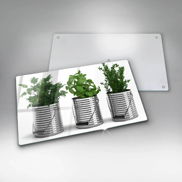 Protection plaque induction Pots de plantes aromatiques