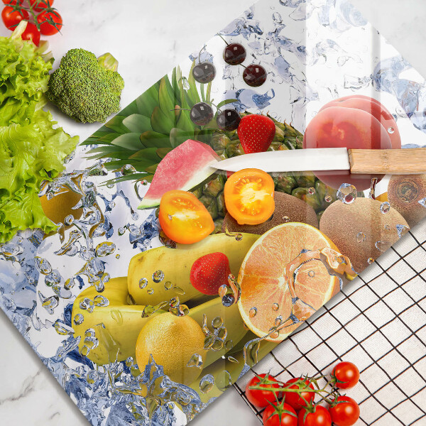 Protection plaque induction Fruits juteux et eau