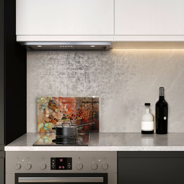 Protection plaque induction Pissenlit mouillé