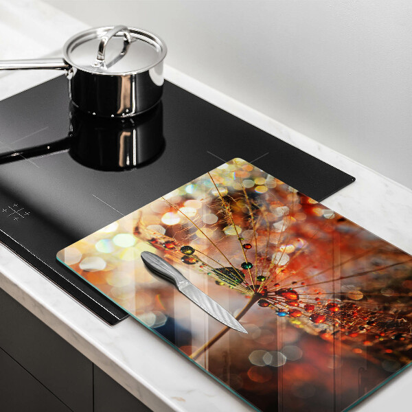 Protection plaque induction Pissenlit mouillé