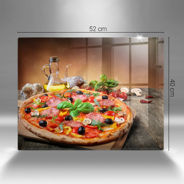 Protection plaque induction Pizza italienne