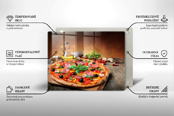 Protection plaque induction Pizza italienne