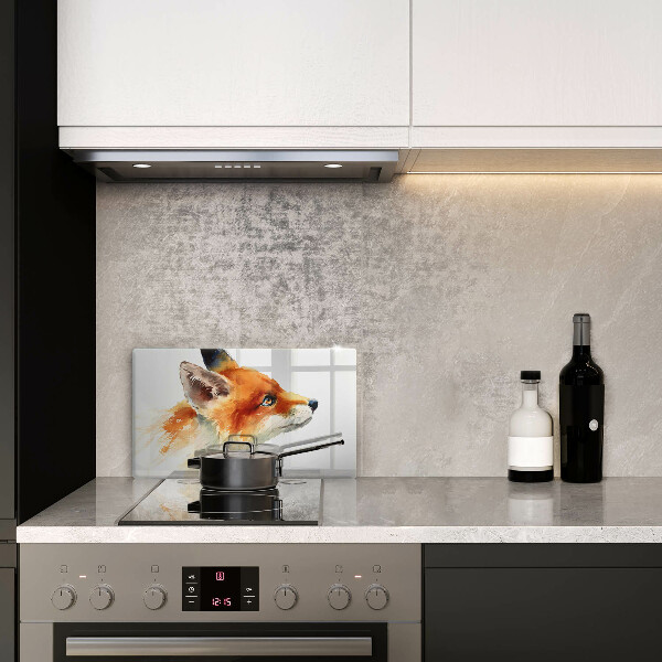 Protection plaque induction Renard peint