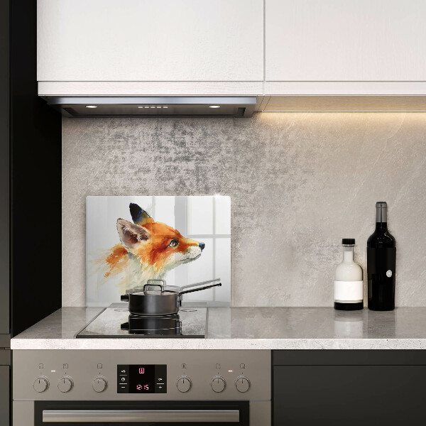 Protection plaque induction Renard peint