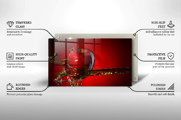 Protection plaque induction Pommes dans l'eau