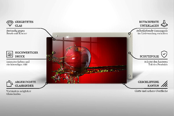 Protection plaque induction Pommes dans l'eau