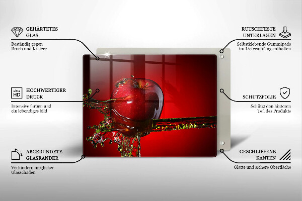 Protection plaque induction Pommes dans l'eau