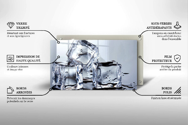 Protection plaque induction Glaçons