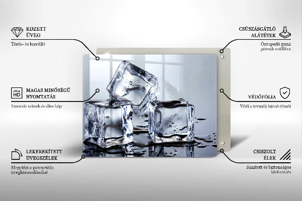 Protection plaque induction Glaçons