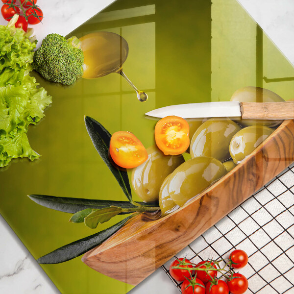 Protection plaque induction Olives savoureuses