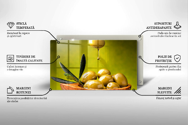 Protection plaque induction Olives savoureuses