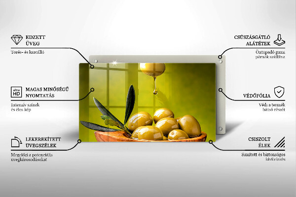 Protection plaque induction Olives savoureuses