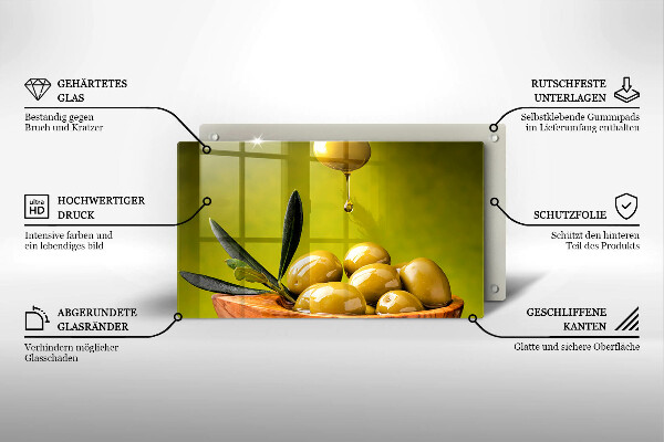 Protection plaque induction Olives savoureuses