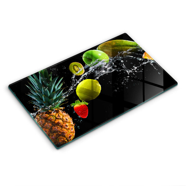 Protection plaque induction Fruits dans l'eau