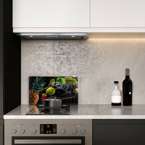 Protection plaque induction Fruits dans l'eau