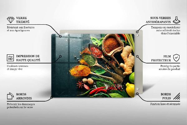 Protection plaque induction Cuillères à épices de cuisine