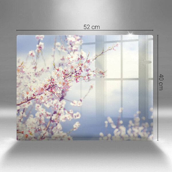 Protection plaque induction Arbre en fleurs