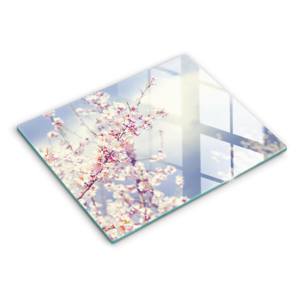 Protection plaque induction Arbre en fleurs