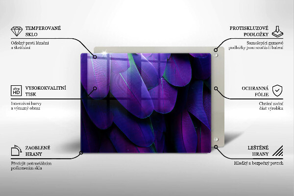 Protection plaque induction Plumes de néon