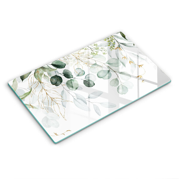 Protection plaque induction Plantes peintes